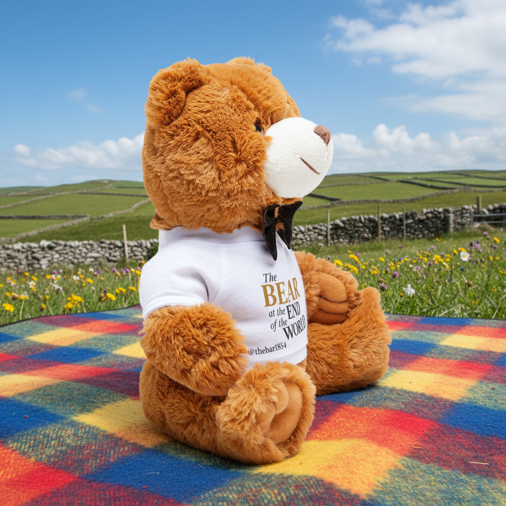 FRANKIE Plush Teddy Bear with Removable T‑Shirt